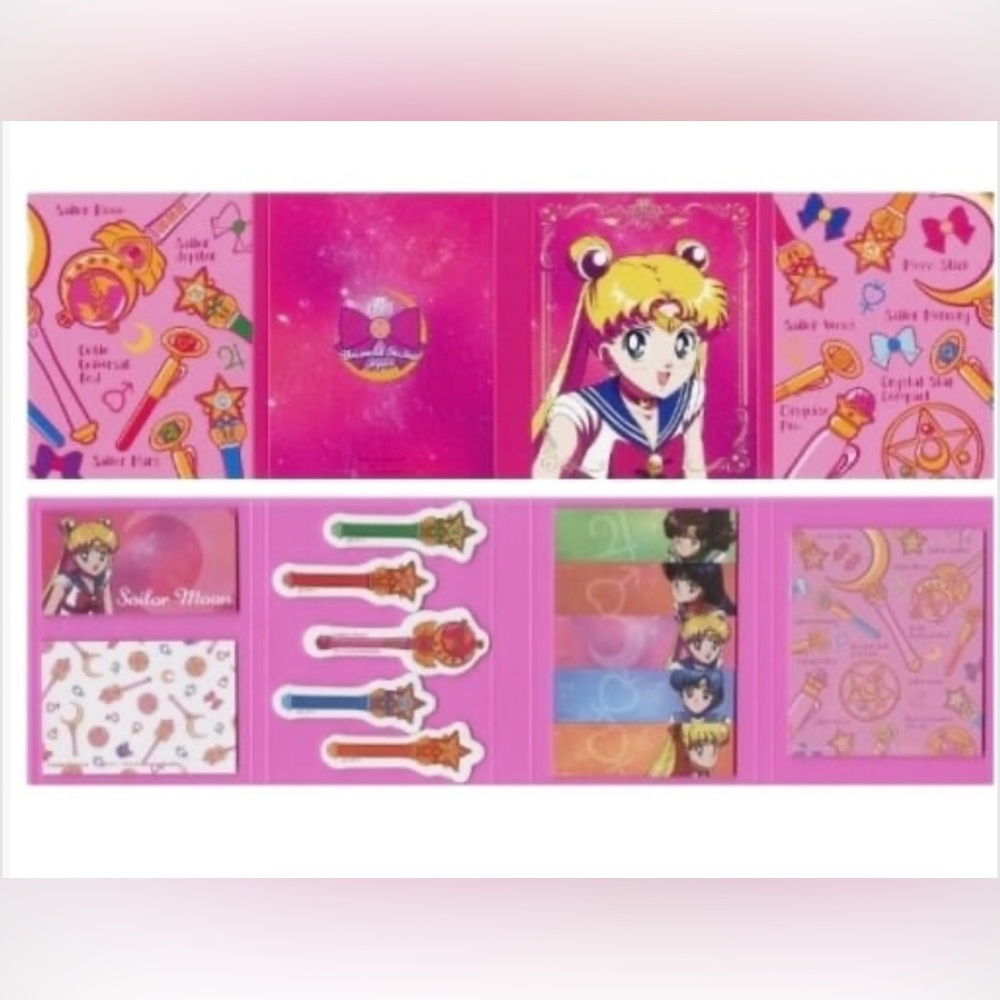 Sailor Moon Universal Studios Japan sticky note set